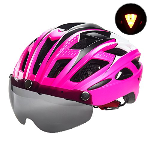 VICTGOAL Bike Helmet for Men Women with Safety Led Back Light ...
